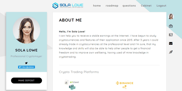 Sola Finance - Отзывы и обзор Sola Lowe